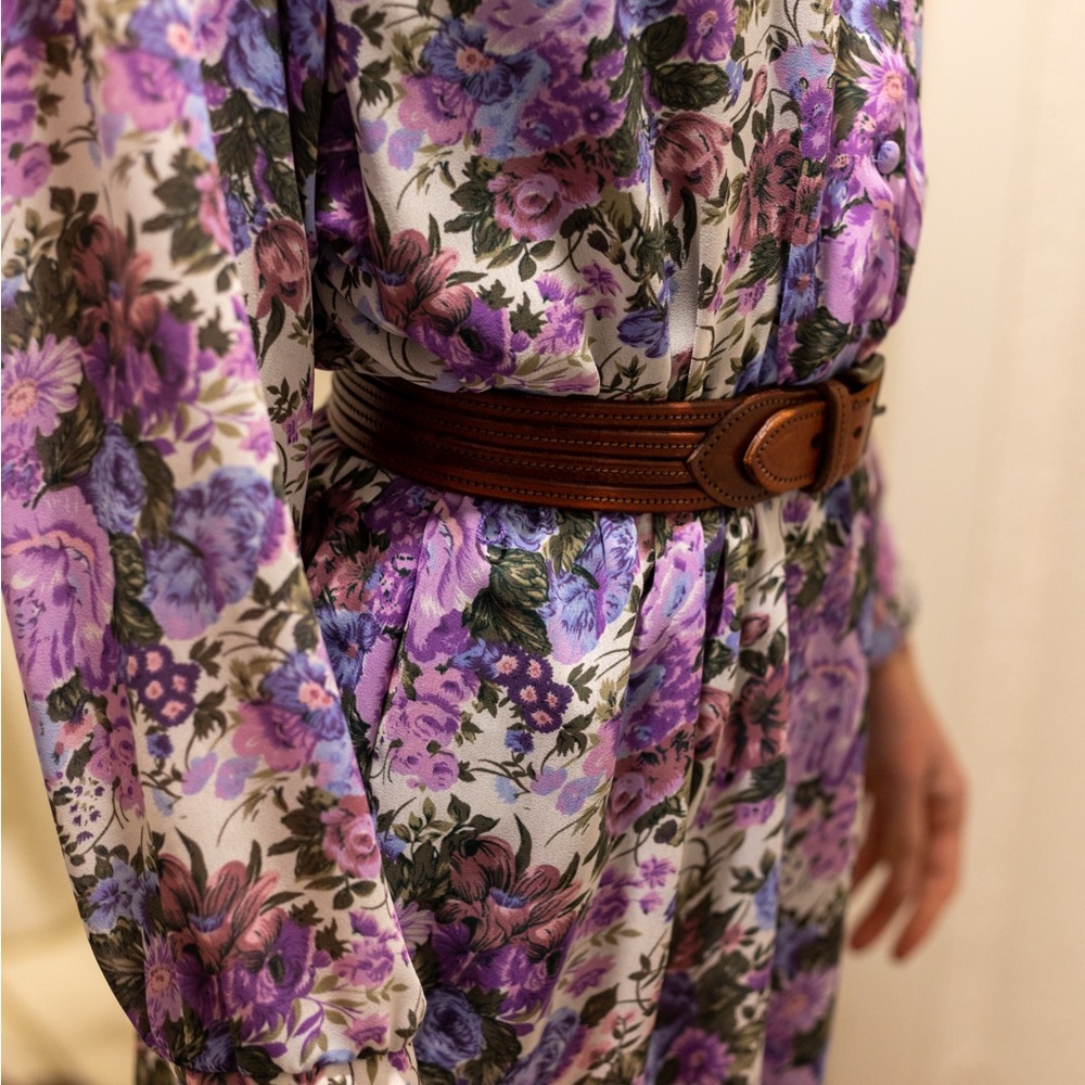 Floral Patterned Women's Dress